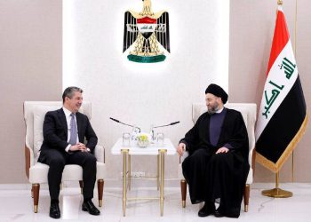 حکیم بر اهمیت دیدارهای متقابل مقامات بغداد و اربیل برای حل ریشه‌ای بحران‌ها تاکید کرد