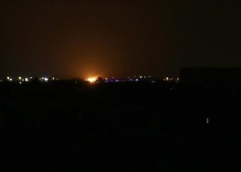 پایگاه آمریکا در الشدادی سوریه با دو پهپاد هدف حمله قرار گرفت