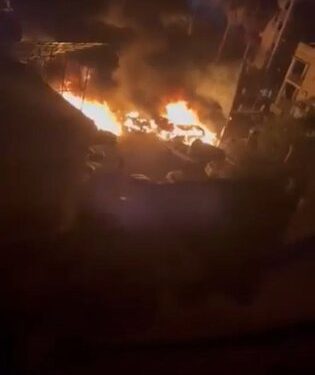 بمباران یک بیمارستان در غزه و شهادت ۵۰۰ فلسطینی/ در فلسطین سه روز عزای عمومی اعلام شد