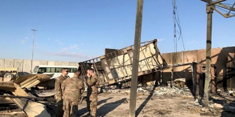 ارسال گسترده تانک و تجهیزات به پایگاه «عینالاسد» در غرب عراق