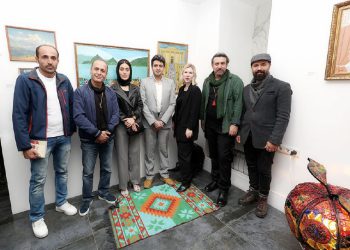 نمایشگاه «کردها: سنت‌ها و مدرنیته» در گالری هنر معاصر «تریپتیچ» در شهر «مسکو» برپا شد + تصاویر
