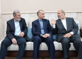 نخستین دیدار رهبران مقاومت با امیرعبداللهیان بعد از توافق آتش‌بس