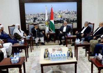 دیدار مفتی اعظم پاکستان با رهبران حماس و دفاع از عملیات طوفان الاقصی