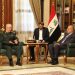 دیدار رئیس ستاد کل نیروهای مسلح ایران و وزیر دفاع عراق
