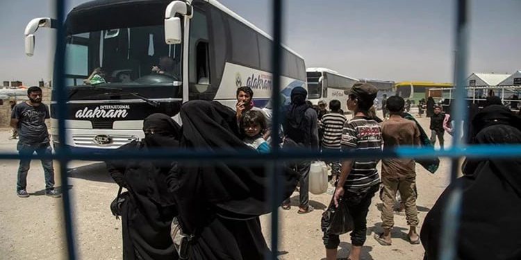 به تاخیر افتادن انتقال خانواده های داعش از سوریه به عراق