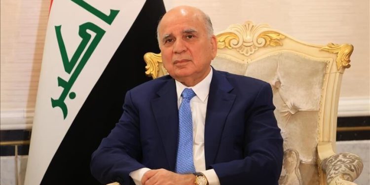 تاکید وزیر خارجه عراق بر ضرورت آتش بس در غزه و جلوگیری از تشدید تنش در منطقه