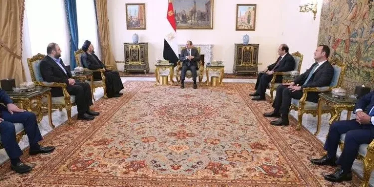 دیدار عمار حکیم و السیسی با محوریت جنگ غزه و روابط دوجانبه