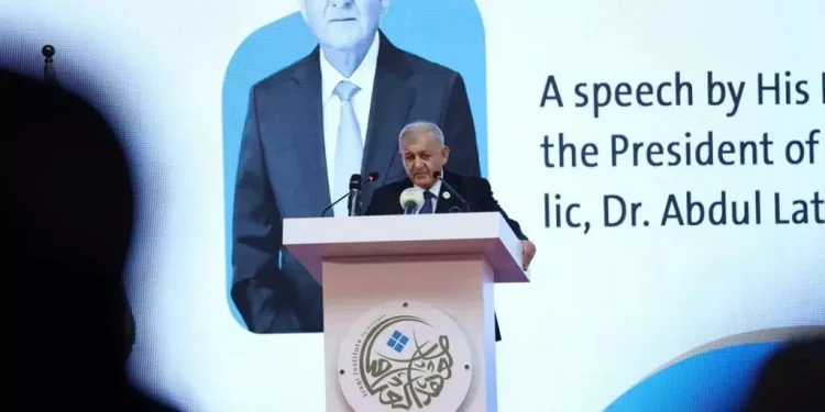 رئیسجمهوری عراق: تا زمانی که فلسطینیان به حق خود نرسند خاورمیانه به آرامش نمیرسد