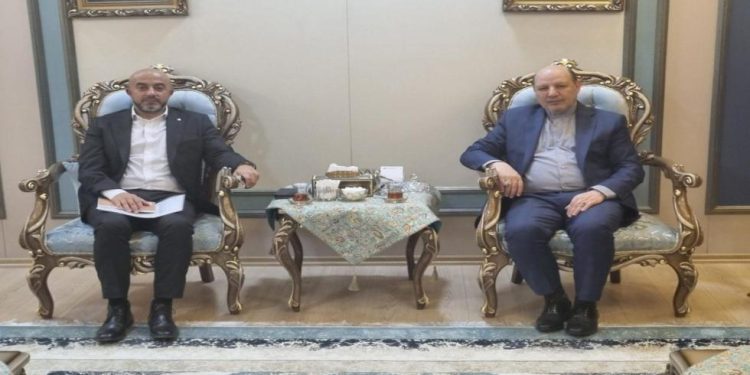 دیدار هیات کمیته بین‌المللی صلیب سرخ با سرکنسول ایران در اربیل