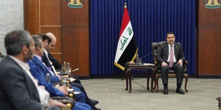 دیدار پژوهشگران ایرانی با نخست وزیر عراق/ تاکید السودانی بر روابط مستحکم بغداد – تهران