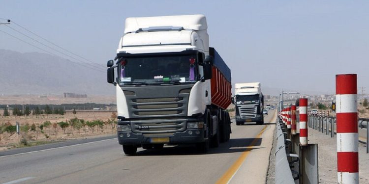 بیش از ۹ میلیون تن کالا از مبدا کردستان به دیگر نقاط ایران جابجا شدە است