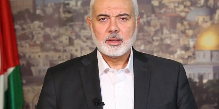 پیش از عزیمت هیات حماس به قاهره؛ هنیه: هرگونه مذاکرهای باید شامل برقراری آتشبس دائم در غزه باشد