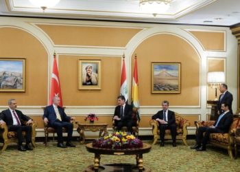 مذاکرات رئیس جمهور ترکیه و مقامات اقلیم کردستان درباره امنیت مرزها و مبارزه با تروریسم