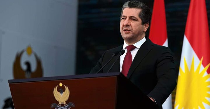 تسلیت نخست وزیر اقلیم کردستان بە رهبری، دولت و ملت ایران