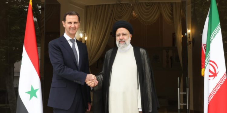 تسلیت بشار اسد به رهبر ایران در پی شهادت رئیس جمهور این کشور