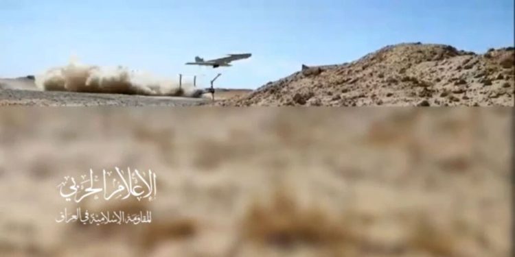 حمله پهپادی مقاومت اسلامی عراق به بندر ایلات در سرزمین های اشغالی