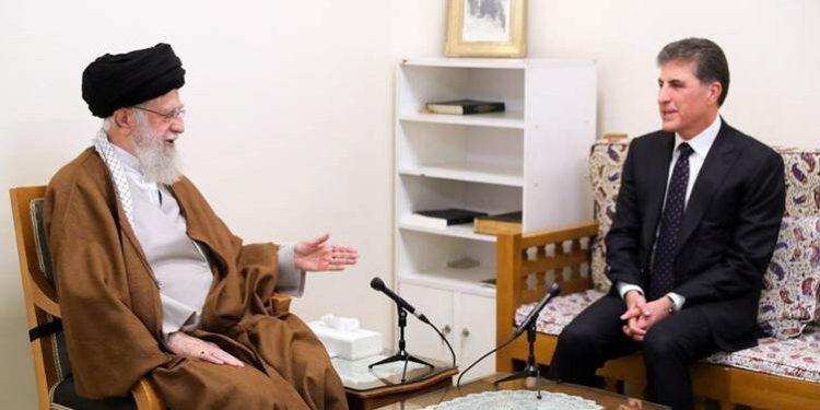 روایت ریاست اقلیم کردستان عراق از دیدار بارزانی با رهبر انقلاب اسلامی