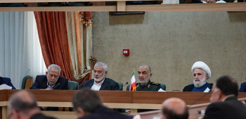 جلسه گروه‌های مقاومت با حضور سردار سلامی و سردار قاآنی در تهران