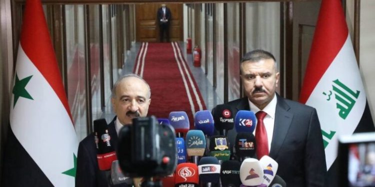 امضای یادداشت همکاری امنیتی مشترک میان عراق و سوریه