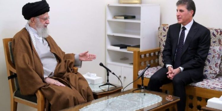 رهبر انقلاب به نیچروان بارزانی: «جامعه کُردی» جزو ما هستند