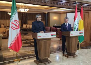 باقری در اربیل: توسعه همکاریهای اقتصادی را الزامی برای ثبات در منطقه می‌دانیم