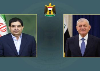 تاکید رشید و ‌مخبر بر گسترش همکاری‌های عراق و ایران