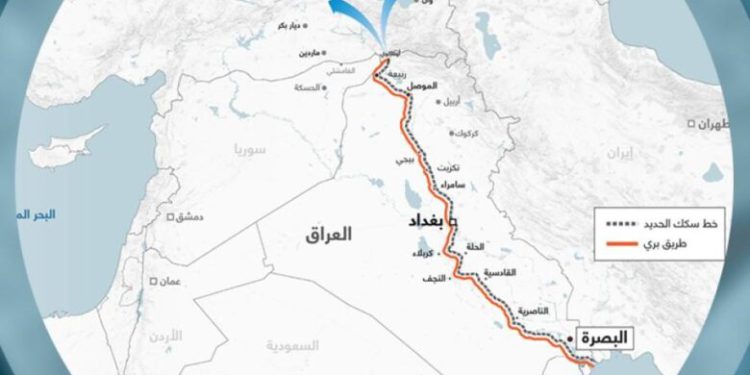 پروژه راه آهن بصره – شلمچه به تقویت گردشگری عراق و ایران کمک میکند