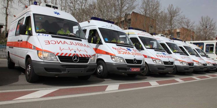 ۲۹ آمبولانس و ۳ بالگرد در مرز خسروی آمادەی خدمت رسانی به زایرین اربعین هستند