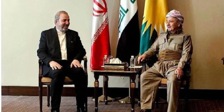 سفیر ایران در دیدار با بارزانی: روابط ایران با اقلیم کردستان رو به رشد است