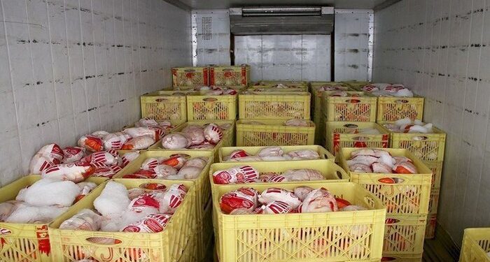 کشف و ضبط محمولەی مرغ قاچاق در مرز باشماق مریوان