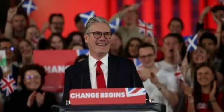 حزب کارگر در انتخابات پارلمانی انگلیس پیروز شد