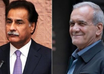 تبریک رئیس مجلس پاکستان به منتخب ملت ایران