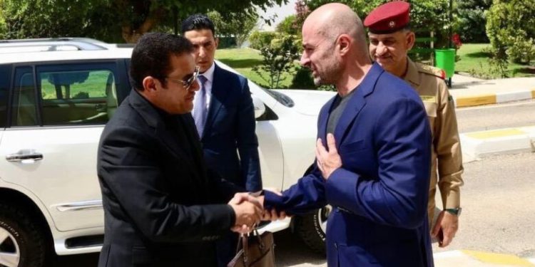 بررسی هماهنگی امنیتی بغداد و اربیل در دیدار الاعرجی و طالبانی