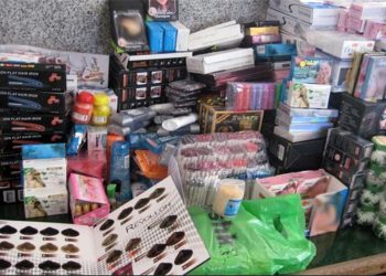 قاچاقچی لوازم آرایشی در بانه بیش از ۷ میلیارد ریال جریمه شد