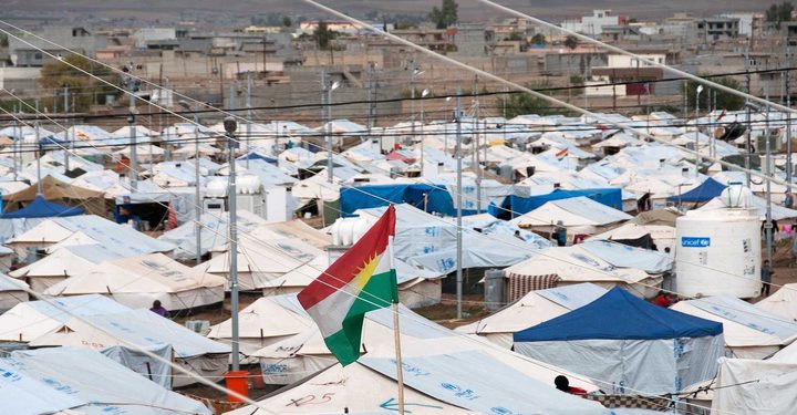 بستە شدن اردوگاه آوارگان «آشتی» در سلیمانیه