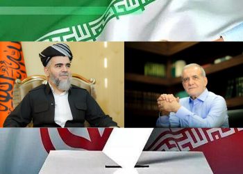 پیام تبریک علی باپیر رئیس جماعت عدالت کردستان بە مسعود پزشکیان
