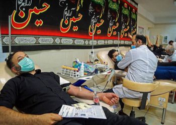 ۶۴۰ کرمانشاهی در ایام تاسوعا و عاشورای حسینی خون اهدا کردند