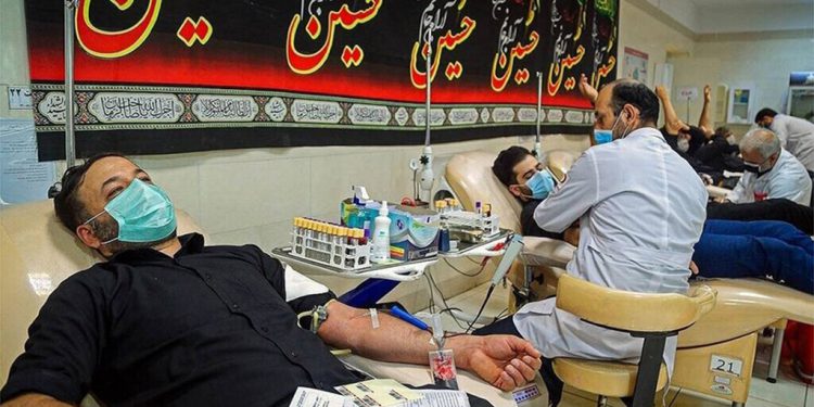 ۶۴۰ کرمانشاهی در ایام تاسوعا و عاشورای حسینی خون اهدا کردند