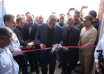 مرکز فوریت‌های پزشکی و خدمات سلامت خسروی با حضور وزیر بهداشت افتتاح شد