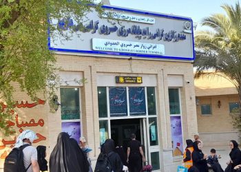 تردد بیش از ۶۰۰ هزار زایر حسینی از مرز خسروی کرمانشاه
