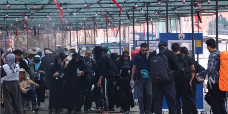 تردد بیش از ۲۷۰ هزار زایر حسینی از مرز خسروی کرمانشاه
