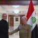 دیدار مسعود بارزانی و پزشکیان در اربیل