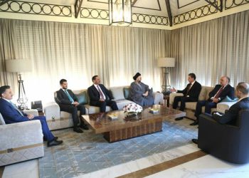 تاکید بارزانی و حکیم بر بر ضرورت تلاش برای برقراری آرامش و ثبات در منطقه