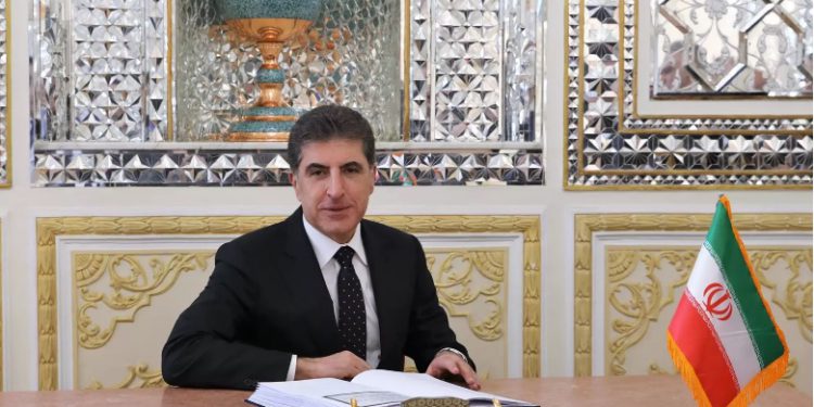 تقدیر ویژە رایزن فرهنگی ایران در عراق از نچیروان بارزانی و دیگر مقامات اقلیم کردستان