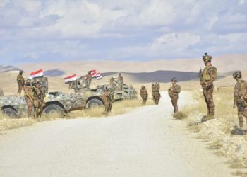 تدابیر امنیتی نیروی زمینی ارتش عراق برای حفظ امنیت مرزها در پی تحولات سوریه