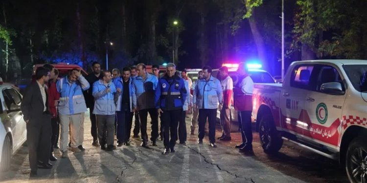 مانور «ساعت صفر» زلزله در کرمانشاه برگزار شد