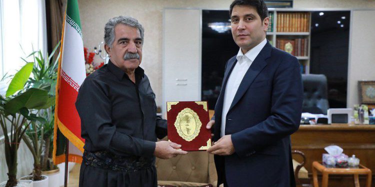 وزیر روشنبیری اقلیم کردستان عراق با استاندار کردستان دیدار کرد