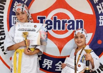 افتخارآفرینی دختران کارتەکار ایرانی در مسابقات کیوکوشین آسیایی؛  پونە و پرگل طاهری درخشیدند