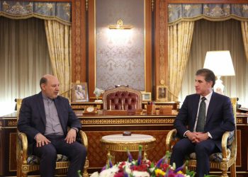 «نچیروان بارزانی» با «نصراللە رشنودی» سرکنسول ایران در اربیل دیدار کرد