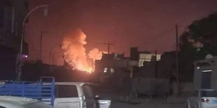 حمله آمریکا و انگلیس به چند منطقه در پایتخت يمن